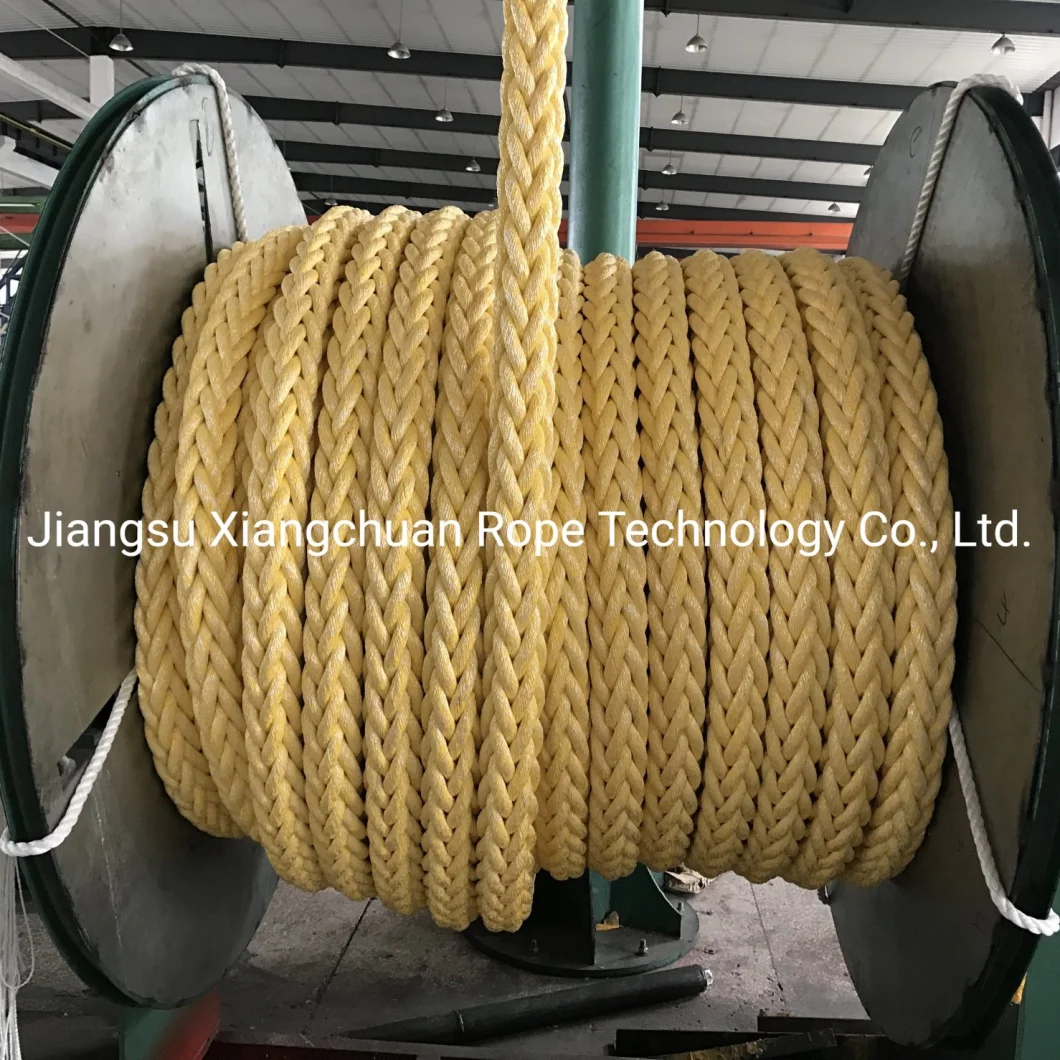 PP Rope/PE Rope/Polyester Rope/Nylon Rope/Hmwpe/UHMWPE/Hmpe Tow Winch Maine Mooring Towing Rope for Fishing Equipment