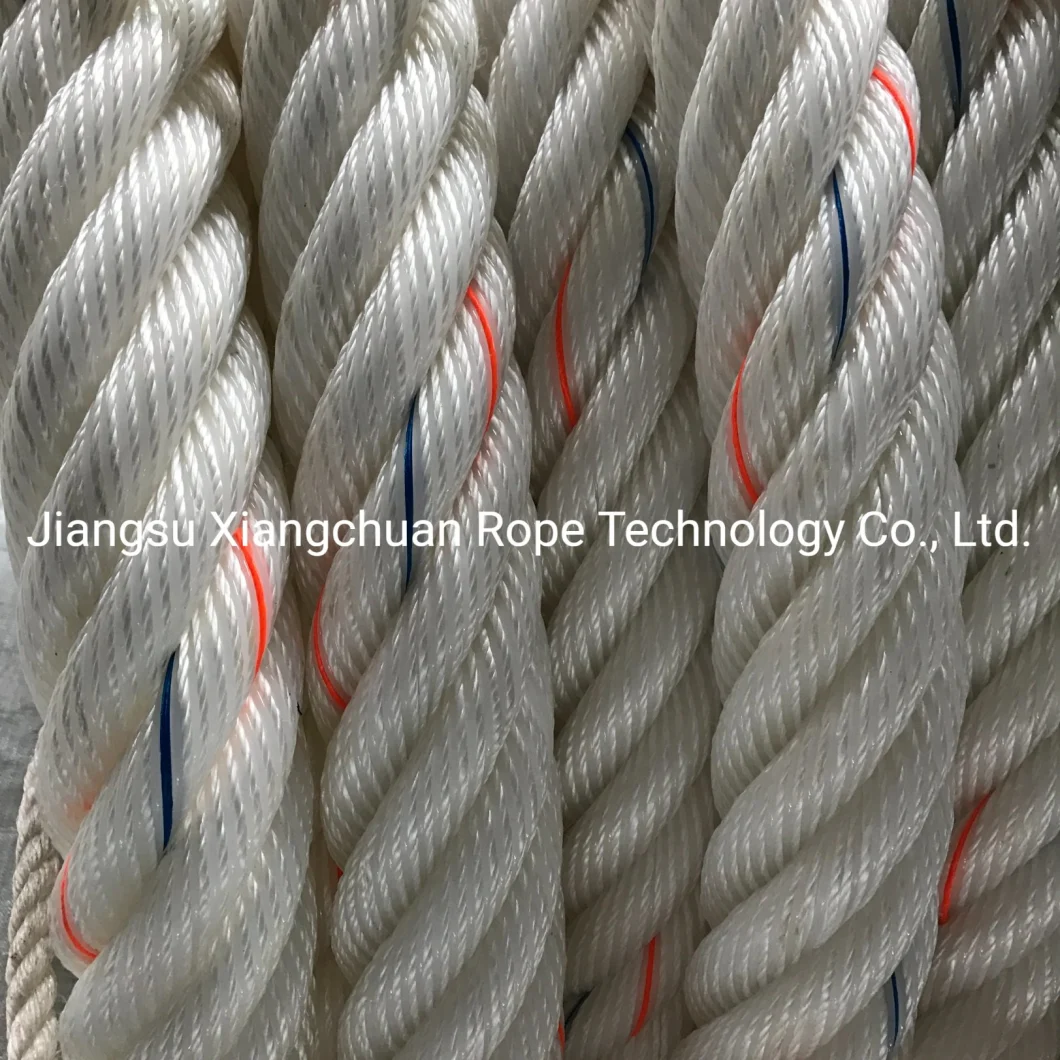 PP Rope/PE Rope/Polyester Rope/Nylon Rope/Hmwpe/UHMWPE/Hmpe Tow Winch Maine Mooring Towing Rope for Fishing Equipment