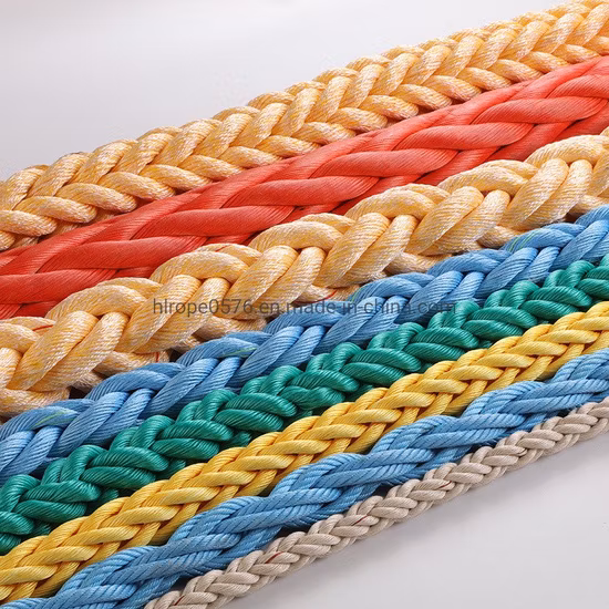 Corda in PP/Corda in PE/Corda in poliestere/Corda in nylon/Hmwpe/UHMWPE/Hmpe Corda da traino Verricello Maine Corda da traino per ormeggio per attrezzatura da pesca