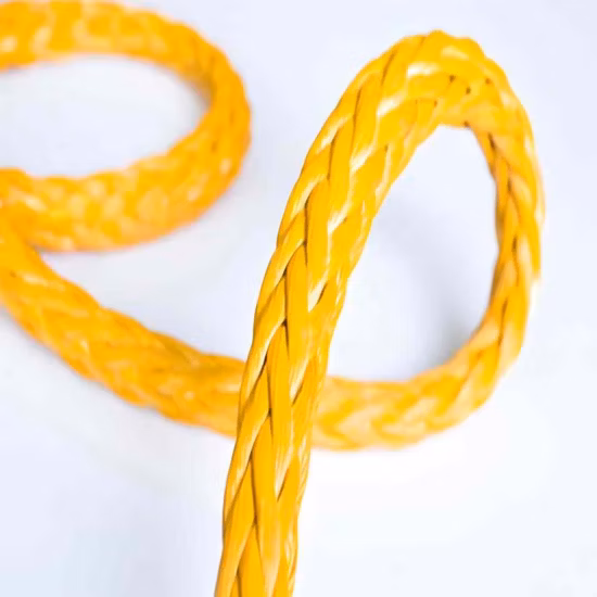 Cavo di traino marino ad alta resistenza Hmpe UHMWPE della corda di traino del filo 8/12 per l'attracco