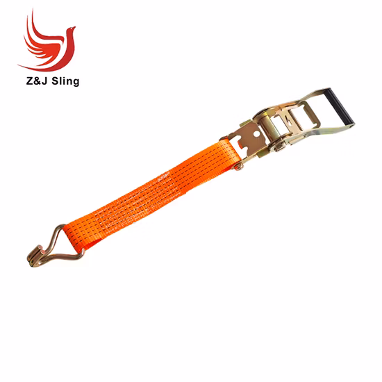 Cinghie di traino professionali per attrezzi di recupero di emergenza con gancio a J, resistenti, alte 50 mm, per corse automobilistiche
