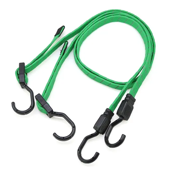 Corde elastiche resistenti con ganci Set di cinghie elastiche resistenti con nucleo in lattice al 100%.