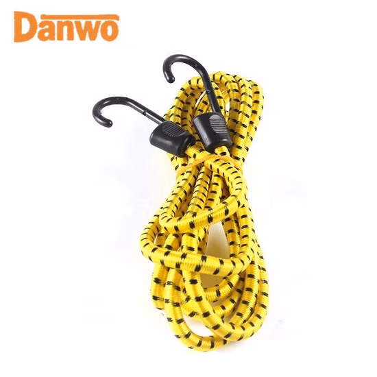 Corde elastiche in gomma con ganci in metallo